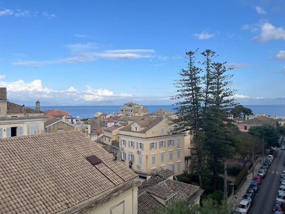 Corfu Panoramic View All The City Bagian luar foto