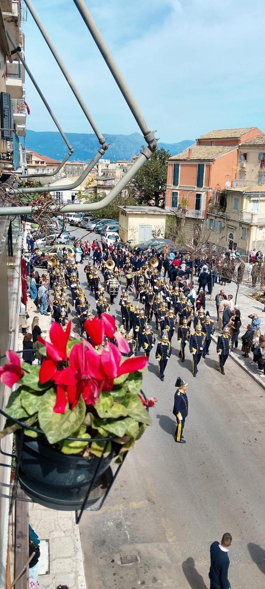 Corfu Panoramic View All The City Bagian luar foto