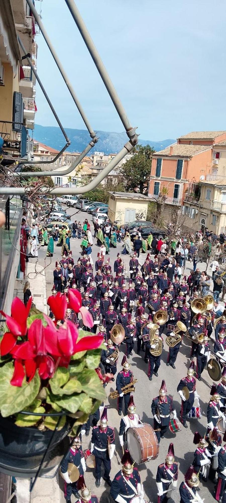Corfu Panoramic View All The City Bagian luar foto